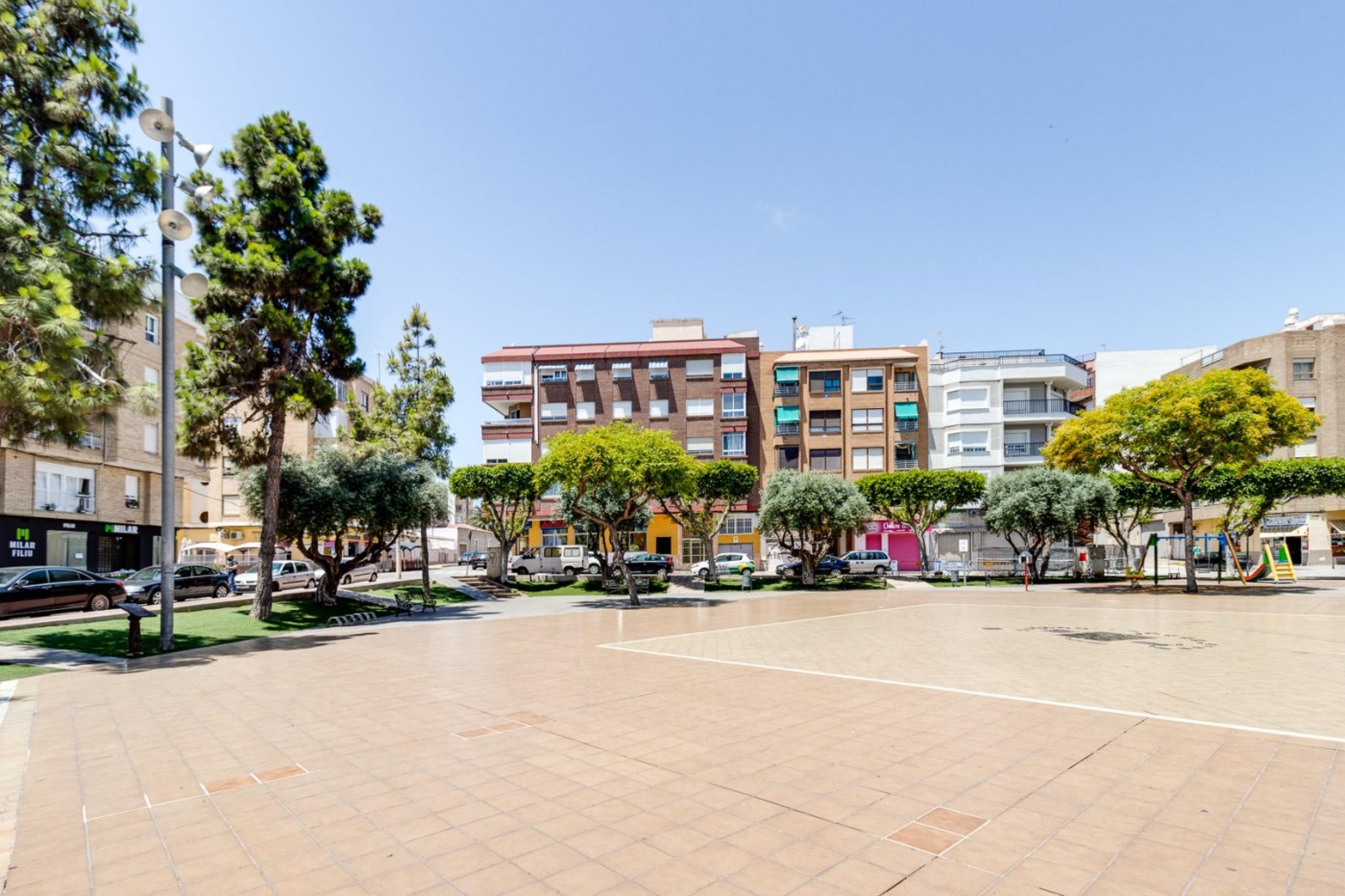 Logement de 2 chambres + 1 Baßo + piscine, à Guardamar del Segura.