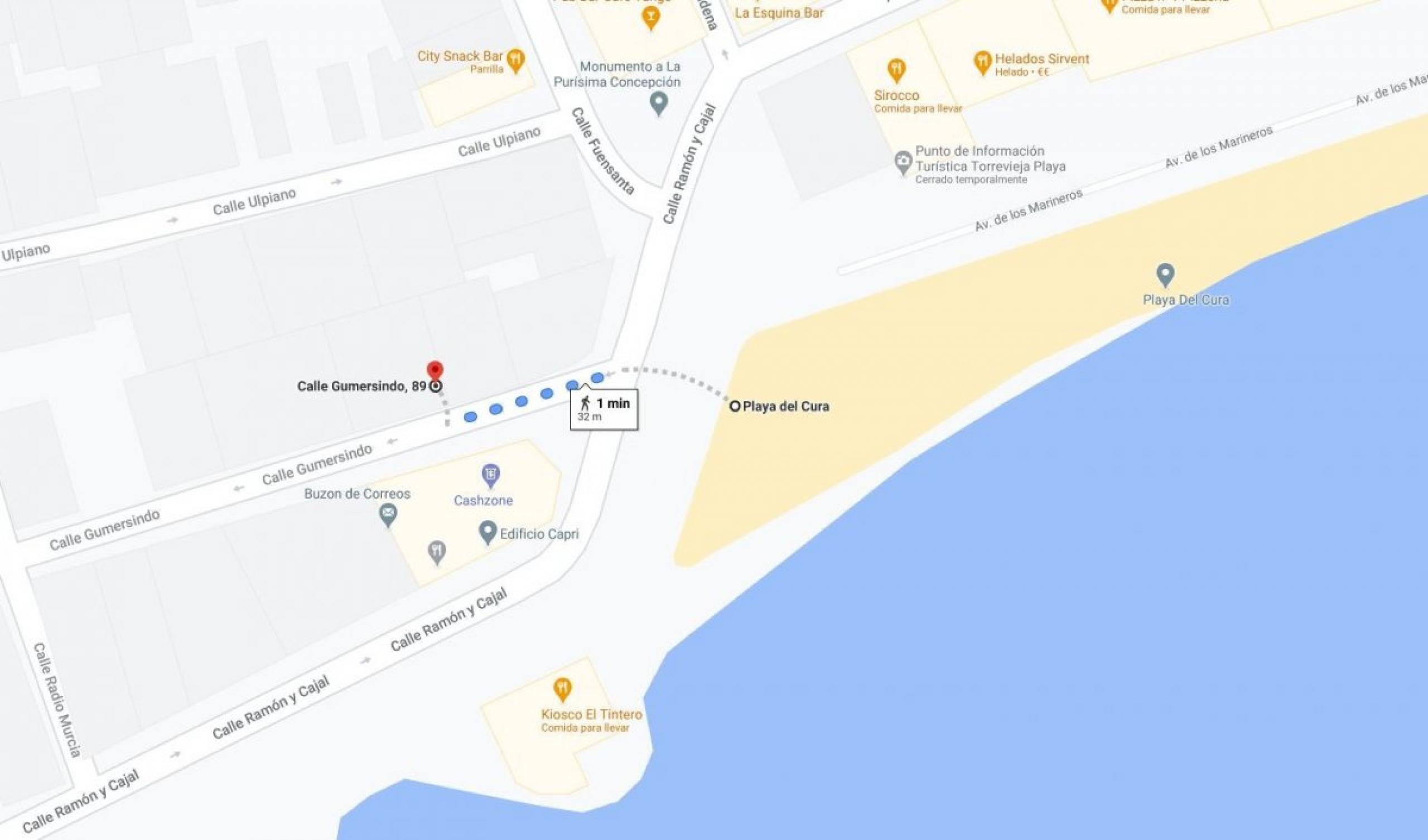 Appartement à 30 mètres du sable, Playa del Cura à Torrevieja