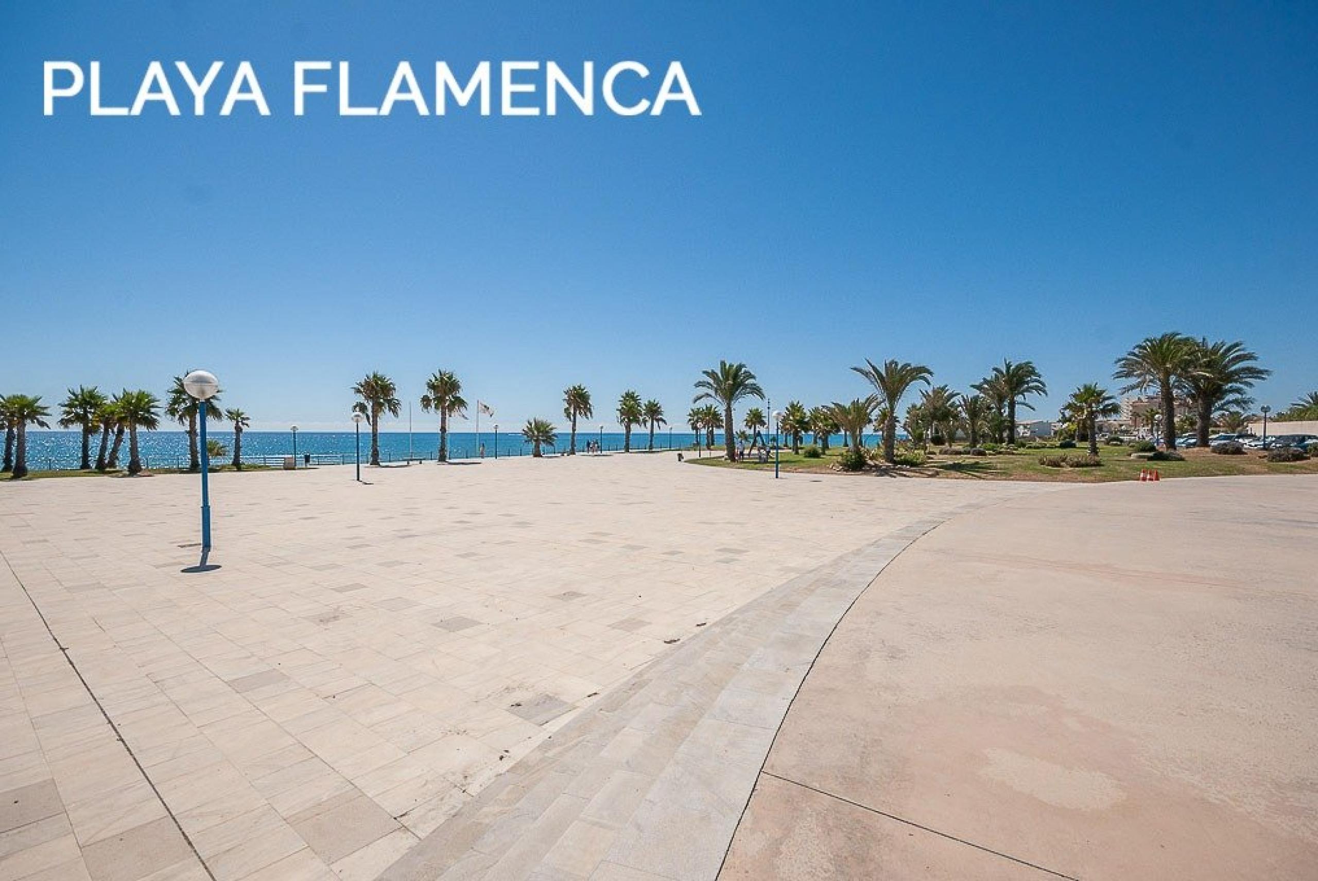 Rez-de-chaussée avec grande terrasse à Playa Flamenca