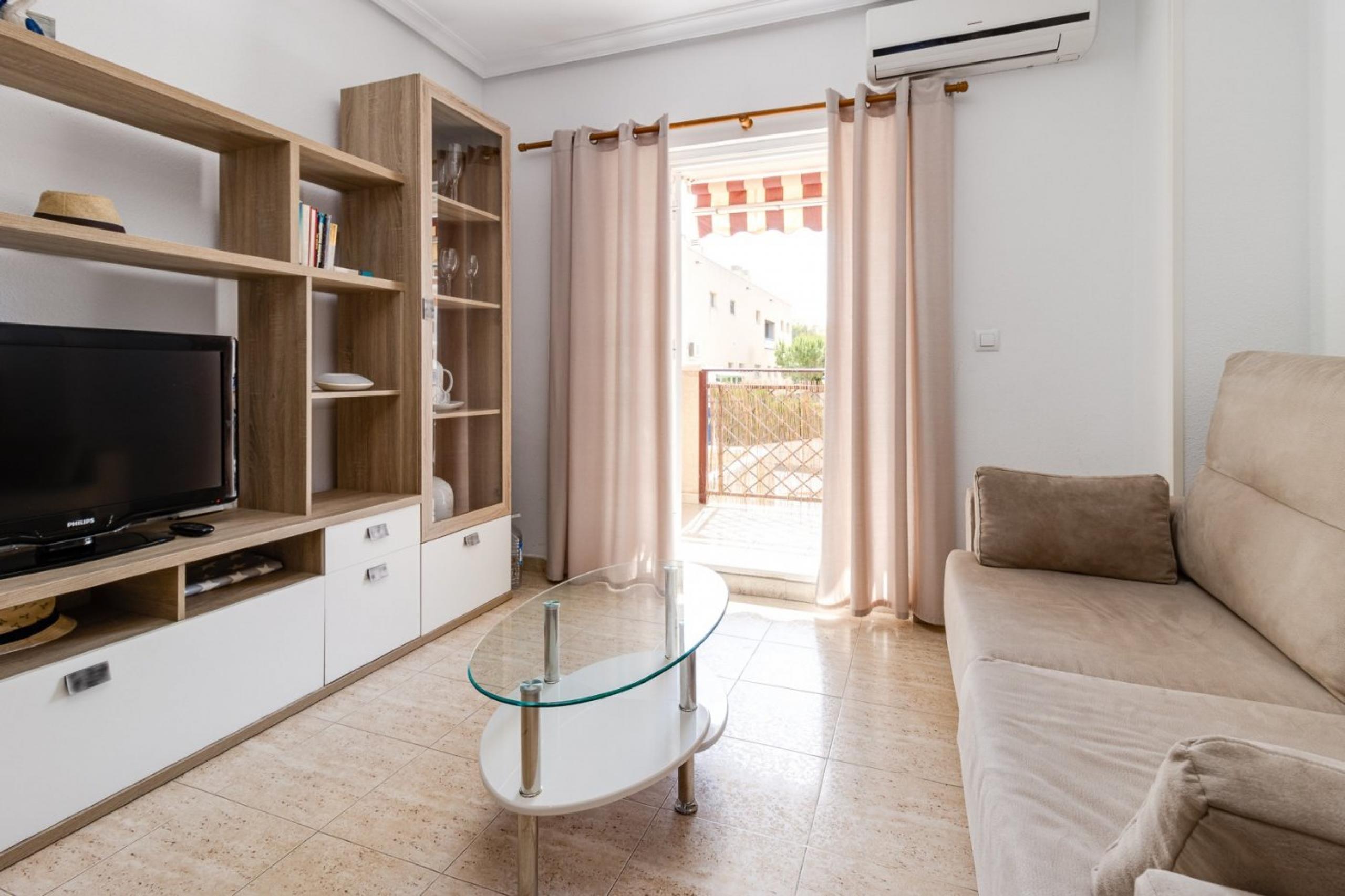 Appartement de luxe 1 chambre + garage. Résidentiel sur la première ligne de la plage de La Mata