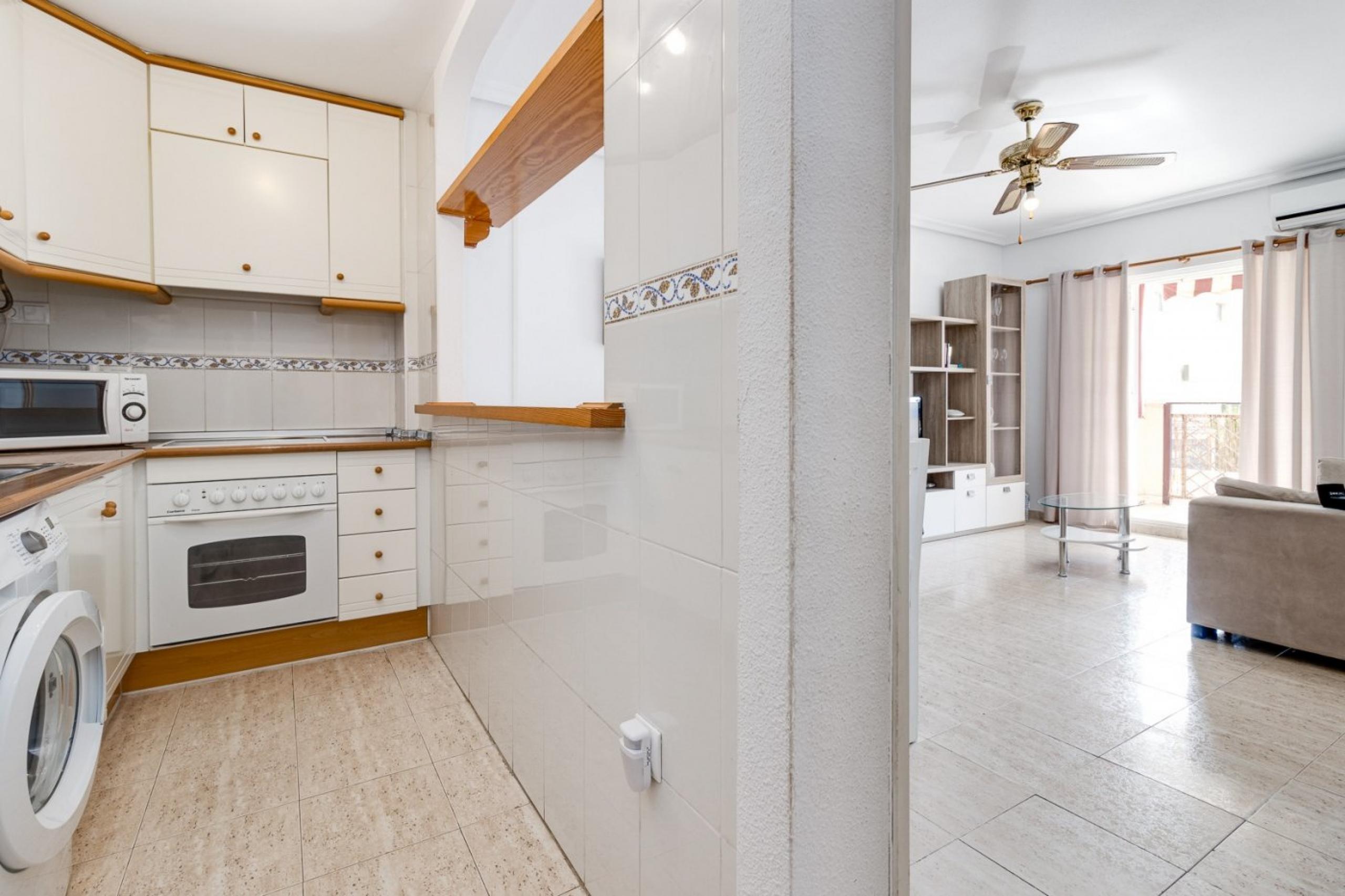 Appartement de luxe 1 chambre + garage. Résidentiel sur la première ligne de la plage de La Mata