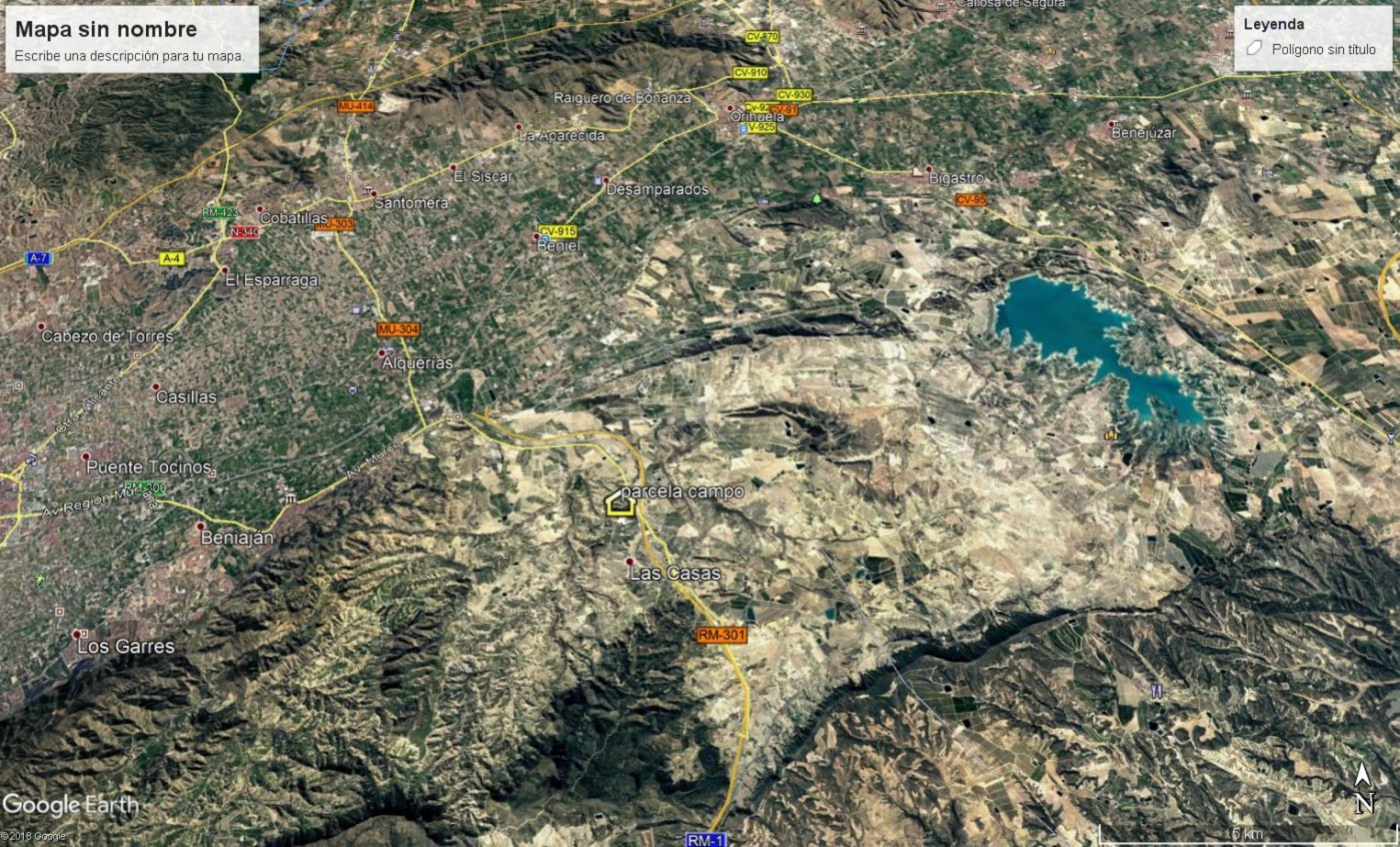 Terrain à Sucina de 3300 m2 préparé pour construire des maisons