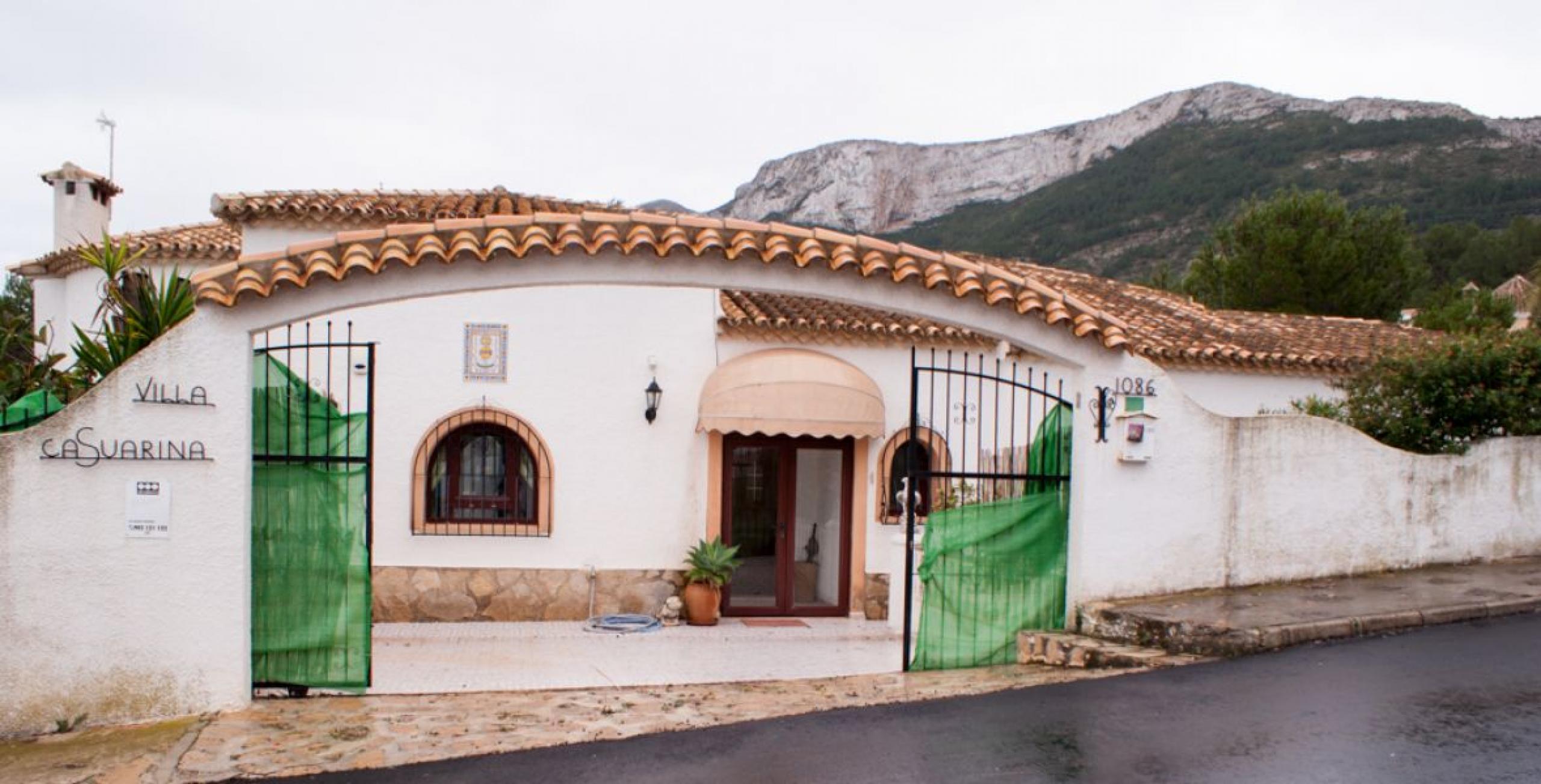 Villa indépendante à Denia, vue sur la mer.