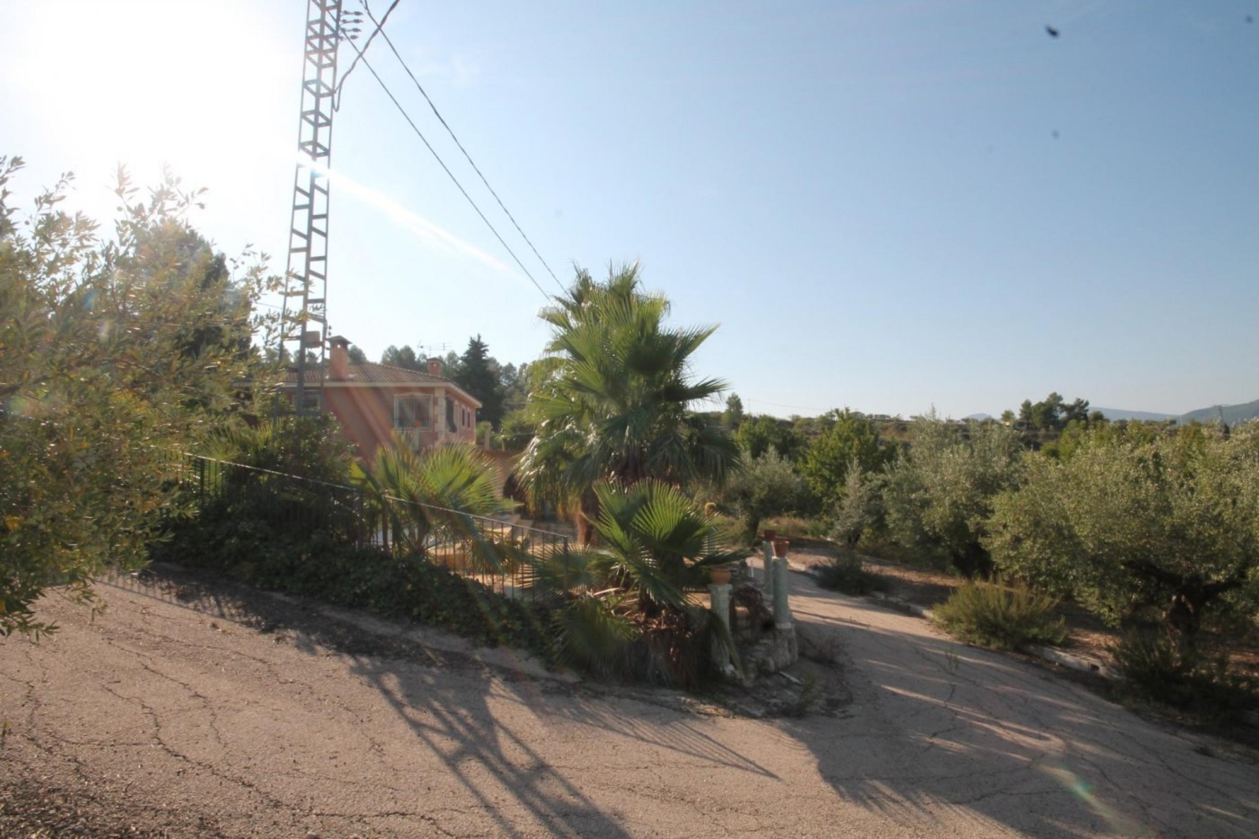 Finca avec maison et vue sur la montagne