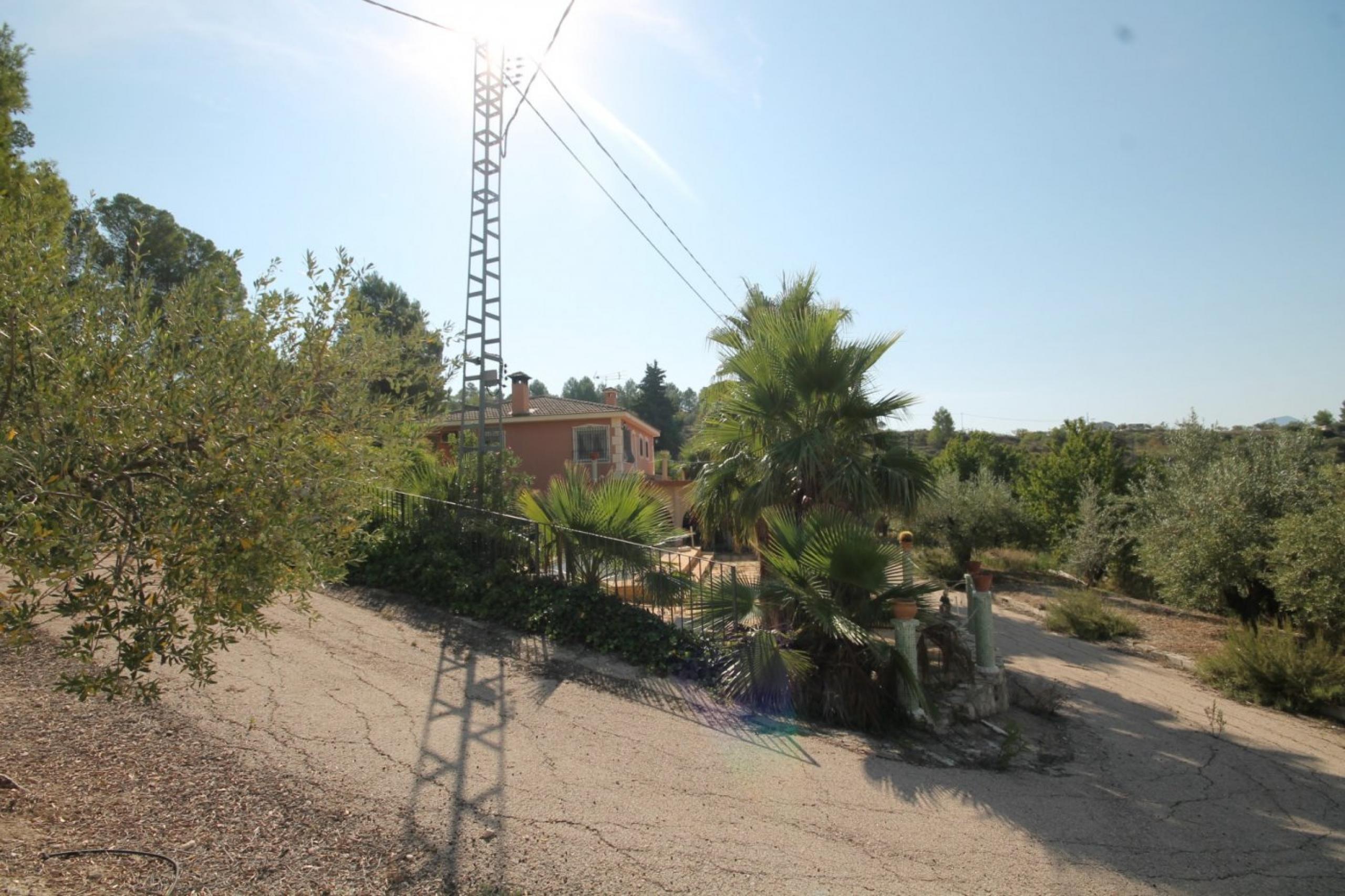 Finca avec maison et vue sur la montagne