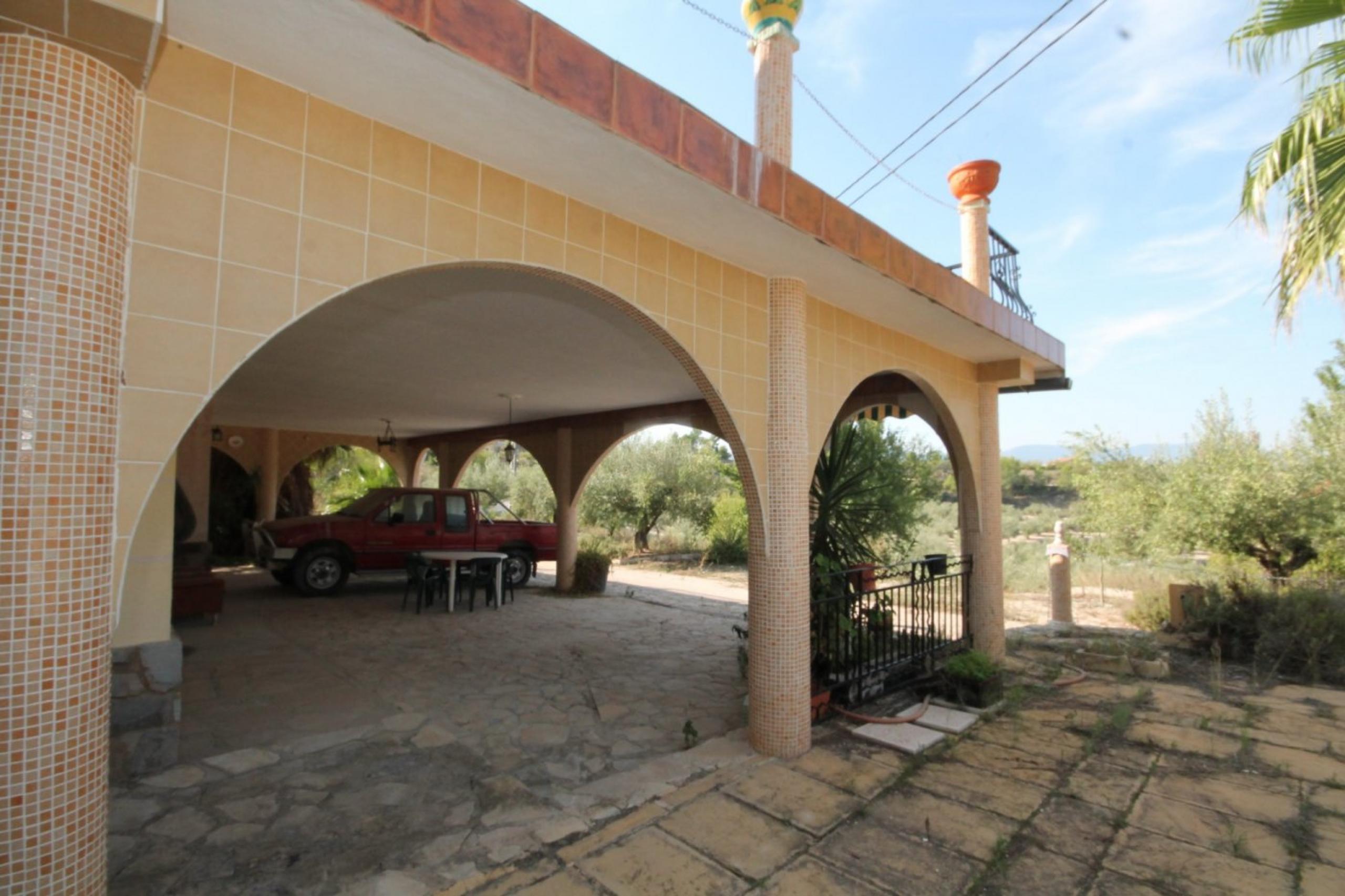 Finca avec maison et vue sur la montagne