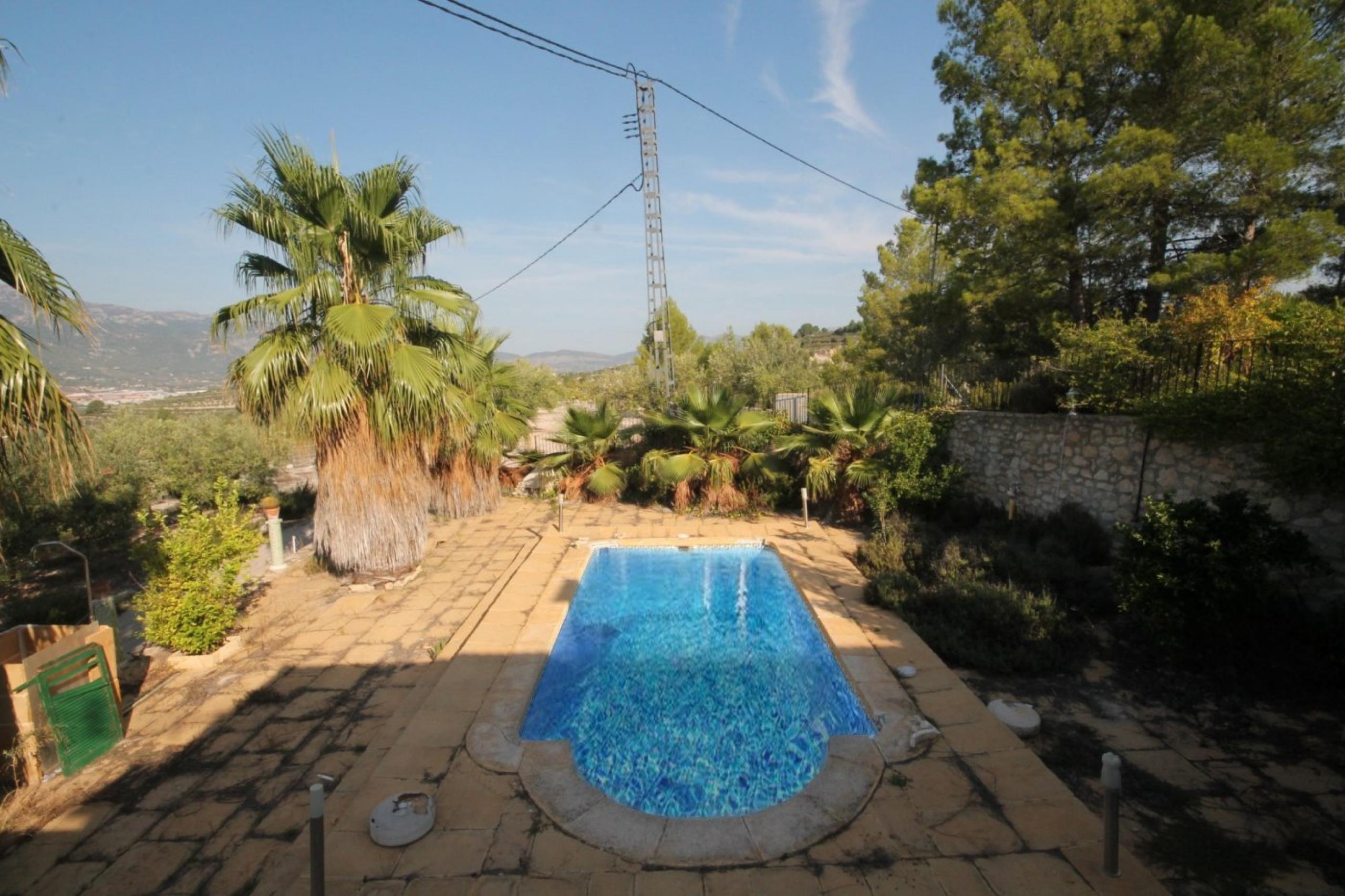 Finca avec maison et vue sur la montagne