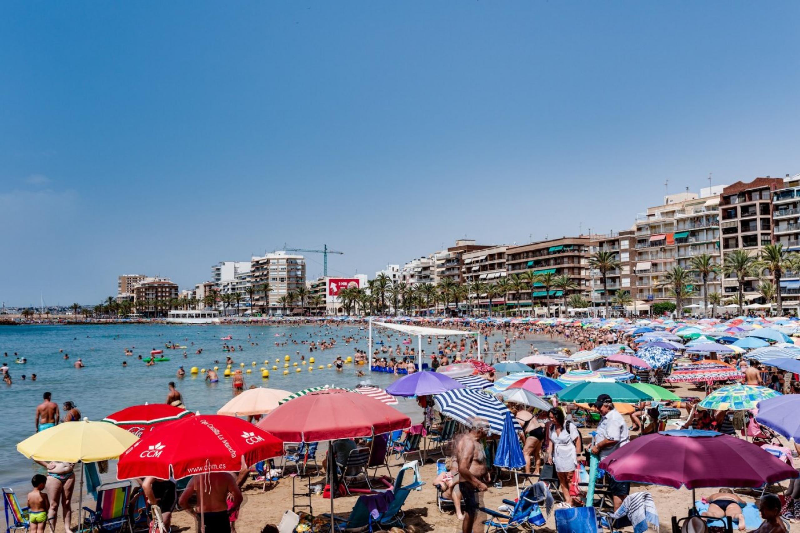 Vues de face à la plage