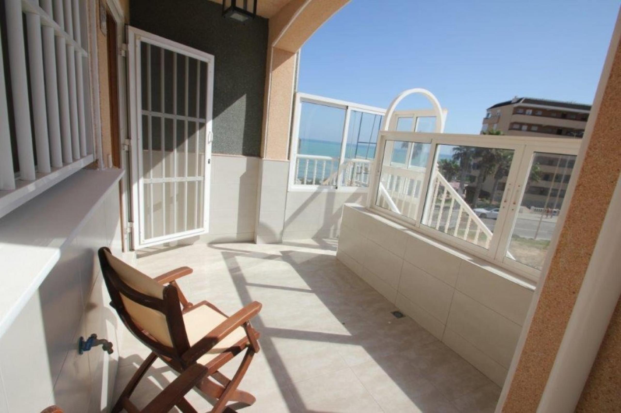 Duplex avec vue sur la mer à La Mata