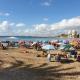 Appartement à côté de la plage de Cura, Piscine communautaire